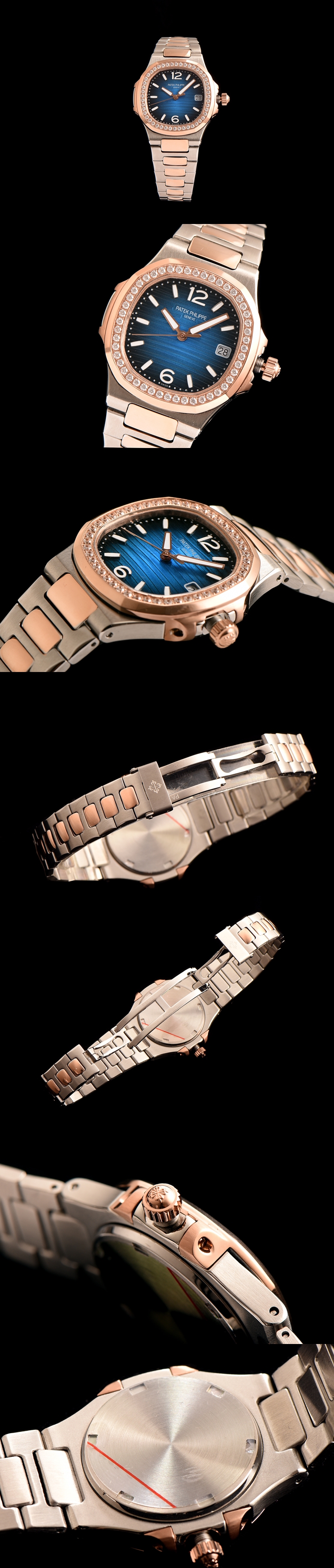 파텍필립 여성용 노틸러스-46 쿼츠 34mm